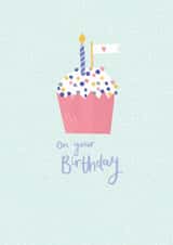 Sweet Birthday Cupcake - On Your Birthday created by Laura Pantony