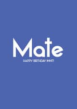 mate innit Birthday Card 19998 created by Streetgreets