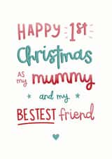 First Christmas as My Mummy Card created by Kimberley Rose Studio