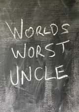 worlds worst Birthday Card 15118 created by Hot Balloon Art