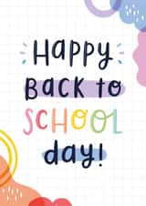 Happy back to school day card created by Joanne Hawker