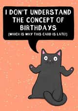 I don’t Understand Birthdays created by Drawn to Cats