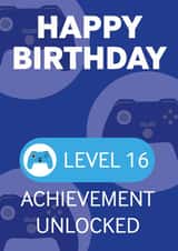 16 16th Birthday Card 18949 created by Nathan Cooper