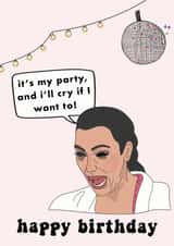 funny cheeky Birthday Card 17254 created by Eat the Moon