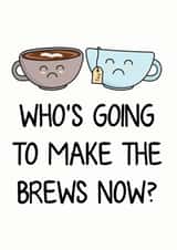 new job leaving Leaving Card 20074 created by Frendly Uk