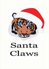 Christmas Tiger Card 44904 created by Cocoon Homeware Co