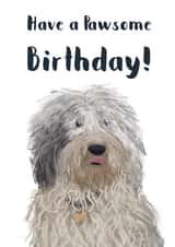dog cute Birthday Card 18086 created by Sarah Stephenson