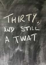 30 30th Birthday Card 15122 created by Hot Balloon Art