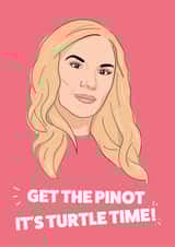 Pinot Grigio Bubbles Birthday Card 16319 created by YOB & YAG