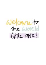 adult colourful New Baby Card 19692 created by DaphneRosa