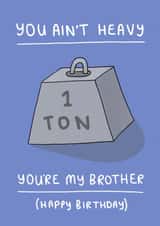 brother the hollies Birthday Card 20161 created by Wren & Wilson