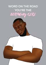 Fun Birthday Card - For Her - Stormzy created by Amy Louisa