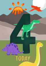 4 4th Birthday Card 1786 created by Kamiya Chirodian