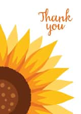 thank you typography Thank You Card 17974 created by Bev O'Connor || @oconnordesign