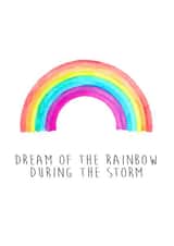 get well soon rainbow Card 44997 created by LuluMooch