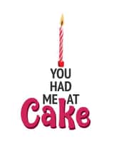 funny cake Birthday Card 17773 created by Close to the bone