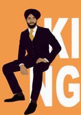 king adult Birthday Card 20189 created by Avila.Diana