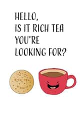 Biscuit Pun Card created by Adele Clark