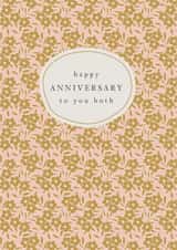 Ditsy floral anniversary card created by Gooseberry Moon