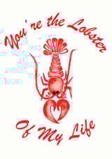 you're my lobster friends card Card 43797 created by PunderWater Designs