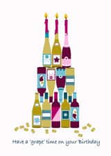 grape great Birthday Card 13924 created by Jill Blundell