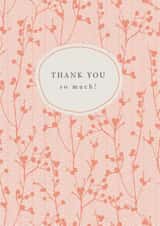 Winter berries thank you card created by Gooseberry Moon