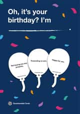 questionable cards Birthday Card 14993 created by Questionable Cards