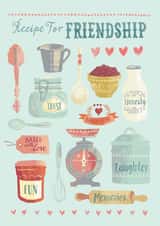 adult illustration Love & Friendship Card 20205 created by Ohn Mar Win