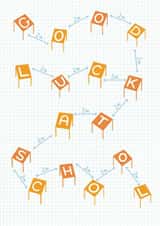 school back to school Good Luck Card 27692 created by Nic Farrell