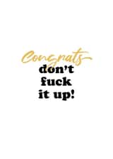 dont fuck New Job Card 15544 created by Kieron Haughton