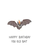old bat Birthday Card 19937 created by LoveNStuff