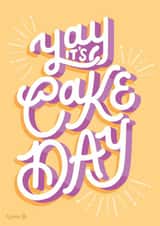 cake yay Birthday Card 18927 created by Nicola B Studio