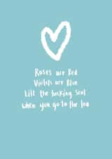 lift loo Anniversary Card 28645 created by Diffydolls