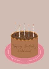 cake candles Birthday Card 20231 created by the little ribs 