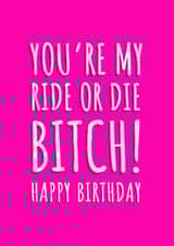 Selling Sunset Christine Quinn Birthday Card 20159 created by Pig + Plums