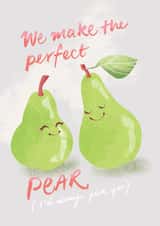 pear fruit Anniversary Card 20210 created by Ohn Mar Win