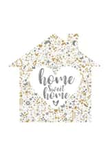 Pretty New Home Card - House - Home Sweet Home created by Ellie's Little Studio