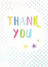 typography arty Thank You Card 14514 created by Chocolate Frog
