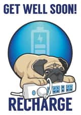 animal cute Get Well Card 41503 created by STEVEN LEE-GRAVES