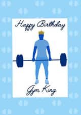 gym fitness Birthday Card 18478 created by Doris Dishcloth