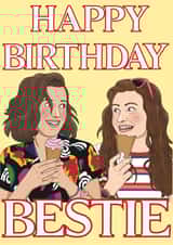 Stranger Things Eleven Birthday Card 15805 created by Lizzy B Draws.