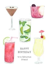 mojito drink Birthday Card 18387 created by Daisy Humphries