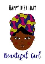 illustration cute Birthday Card 14426 created by AfroTouch Design