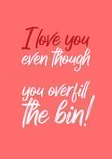 love funny Anniversary Card 42508 created by Close to the bone