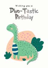 Children's Dino-Tastic Birthday Card created by Sorina Bogiu