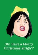 Ruth Jones filmtv Christmas Card 15932 created by Wayne Oliver