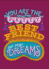 petty friend Love & Friendship Card 4842 created by Jenny Mecher