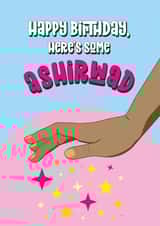 Ashirwad blessings Birthday Card 20325 created by Eastential