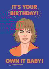 Lisa Rinna Real Housewives Birthday Card 16320 created by YOB & YAG