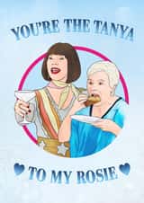 Mama Mia card (Tanya and Rosie) created by Hey Huns It's Nicole